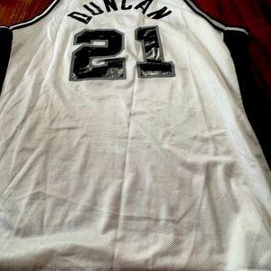 Authentic Tim Duncan jersey